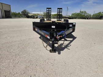 New 2024 Load Trail 20' 14K Skidster w/ Stand up Ramps