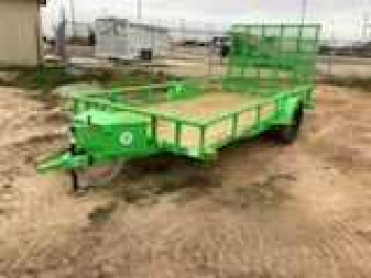 New 2024 Load Trail 14' Single Axle Utility w/ Gate and Toolbox