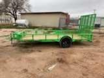 New 2024 Load Trail 14' Single Axle Utility w/ Gate and Toolbox