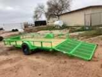 New 2024 Load Trail 14' Single Axle Utility w/ Gate and Toolbox
