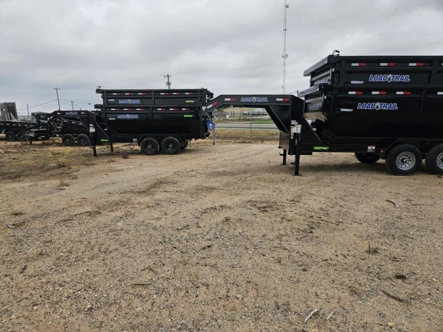 New 2024 Load Trail 14'14K Dump Trailer w/ Hydraulic Jack