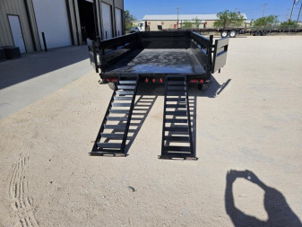 New 2024 Load Trail 14'14K Dump Trailer w/ Hydraulic Jack