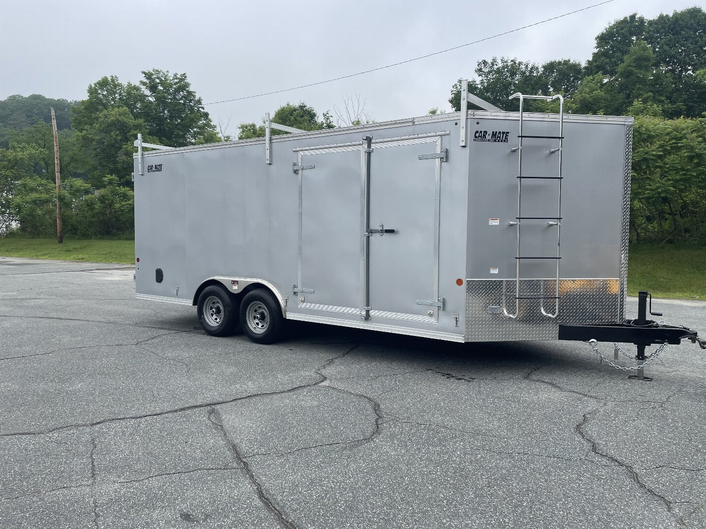 New 2024 CAR MATE TRAILERS CM818V-CT Contractor