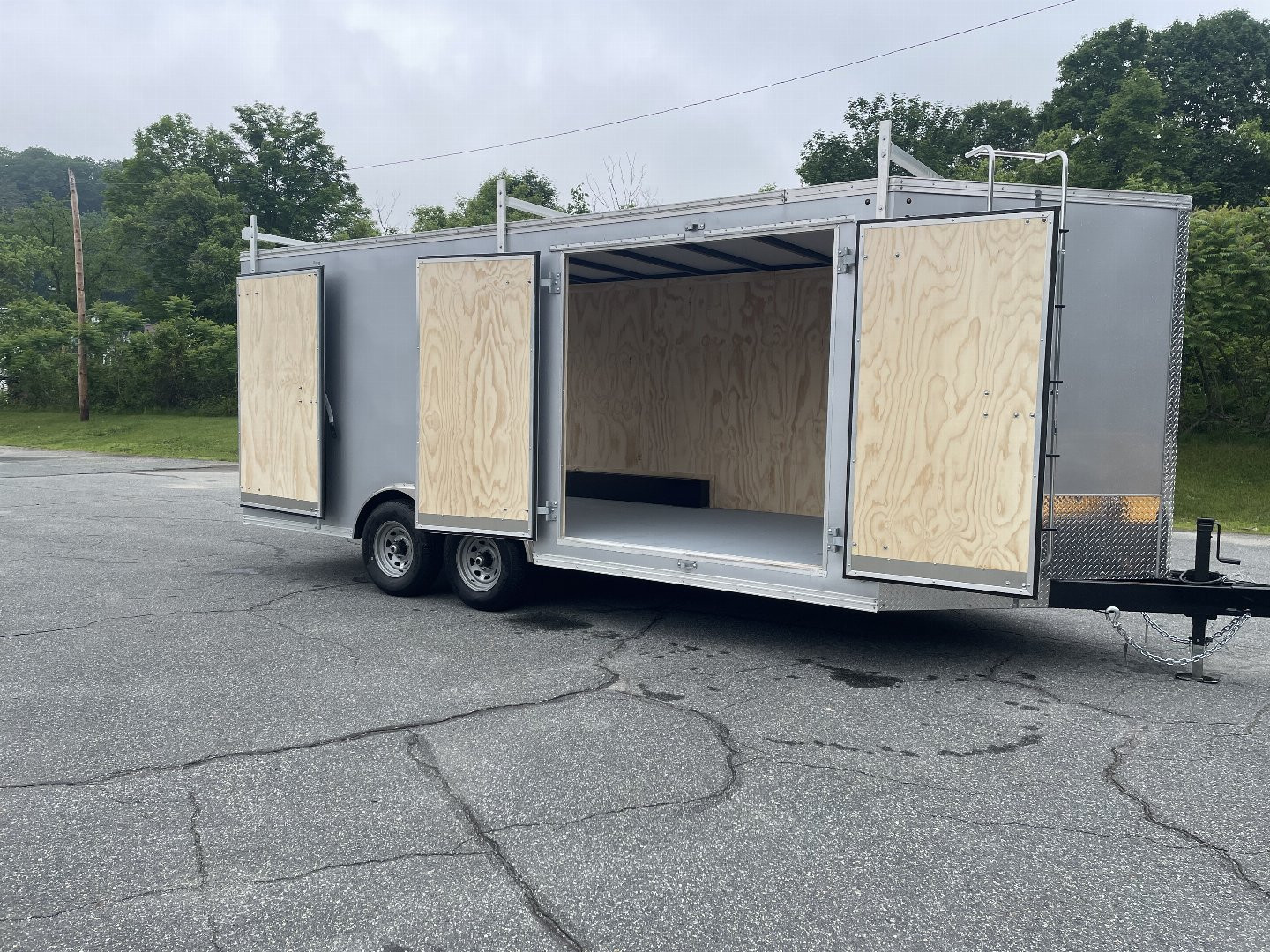 New 2024 CAR MATE TRAILERS CM818V-CT Contractor