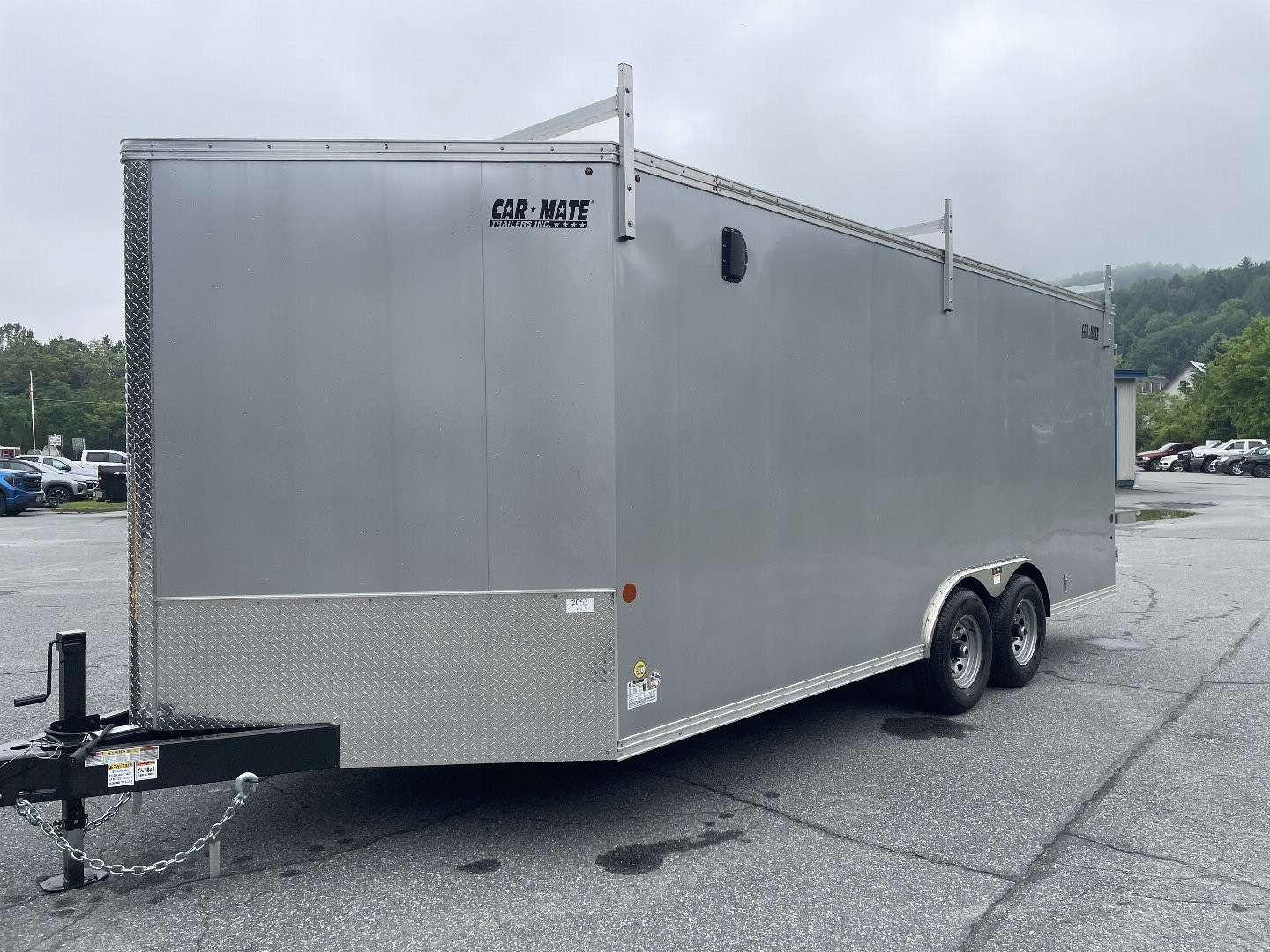 New 2024 CAR MATE TRAILERS CM818V-CT Contractor