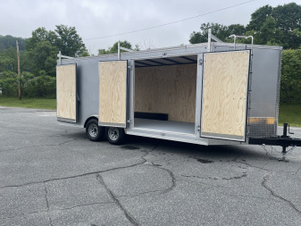 New 2024 CAR MATE TRAILERS CM818V-CT Contractor