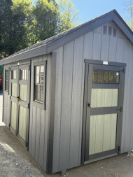 New 2025 Stoltzfus Woodworks 8X12 A-Frame classic shed