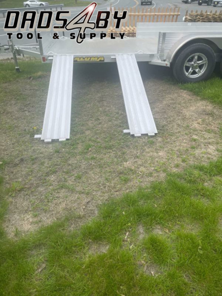 New 2025 Aluma 8115TA-BT-SR Utility Trailer