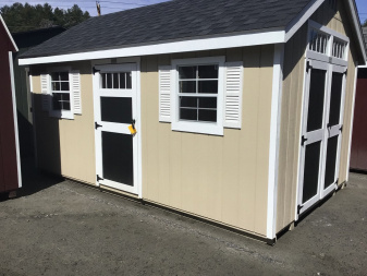 New 2025 Stoltzfus Woodworks 10X16 A-Frame classic