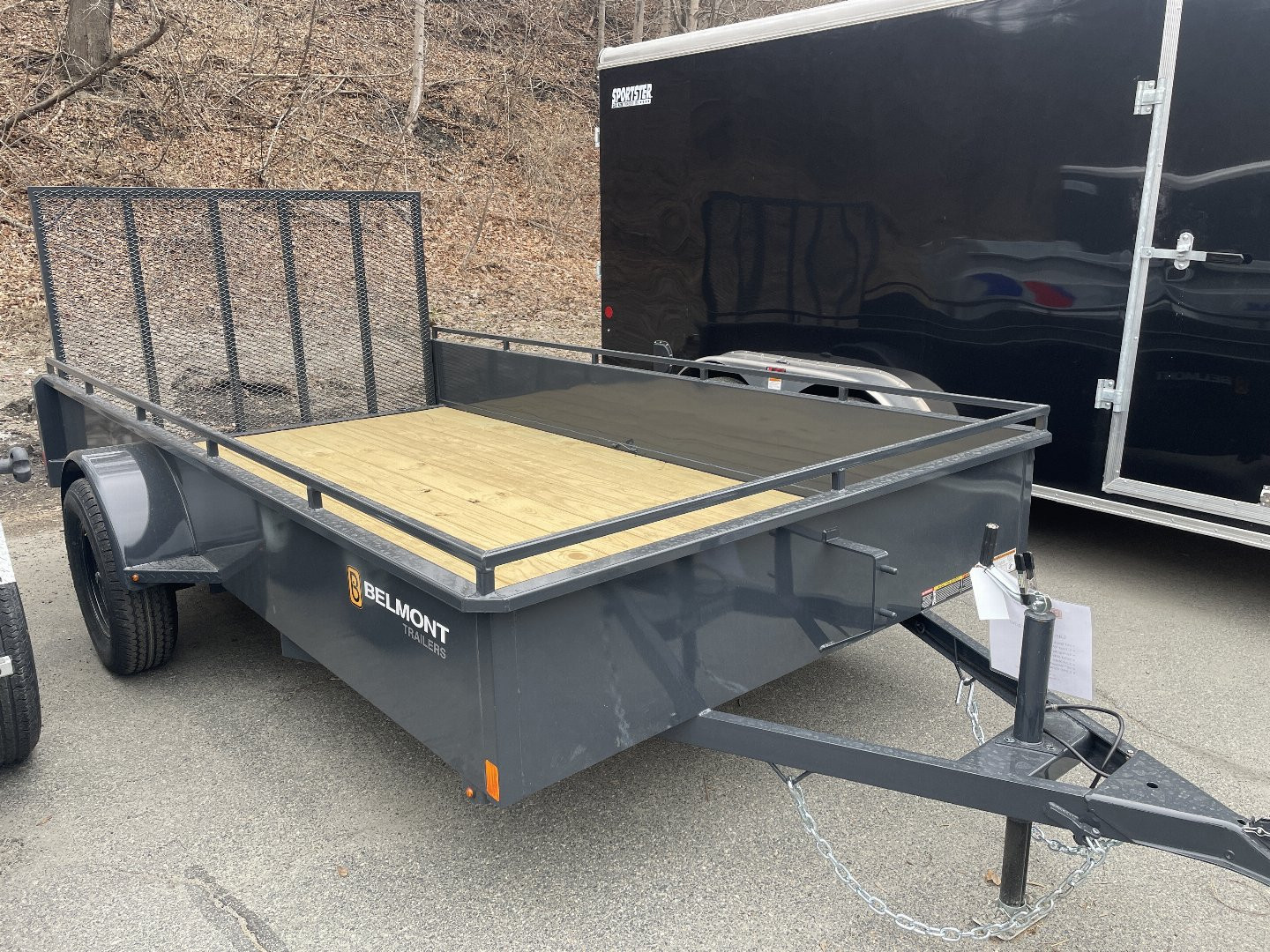 New 2025 Belmont UT612SS Utility Trailer