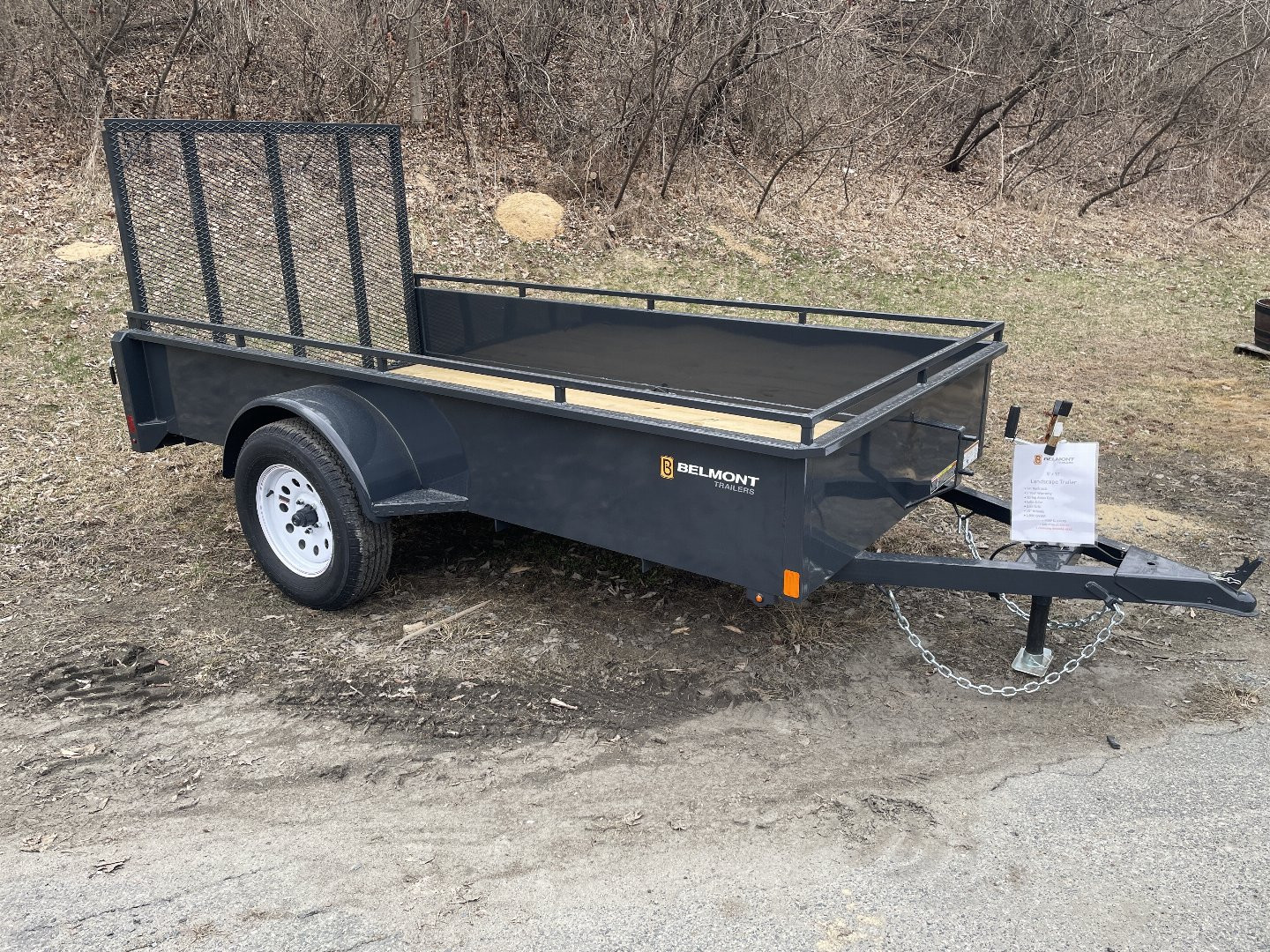 New 2025 Belmont UT510SS Utility Trailer