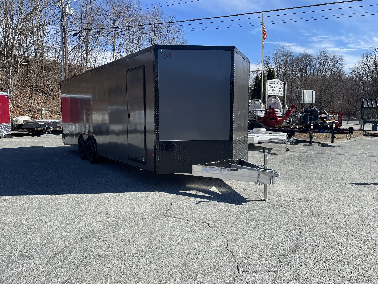 New 2025 Durabull DBCH8.5x24ta Car / Racing Trailer