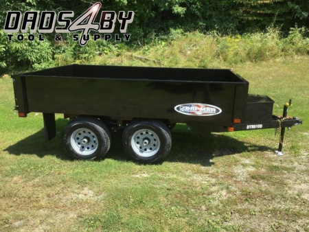 New 2026 BWISE DTR610D-10 6x10 10k Dump Trailer