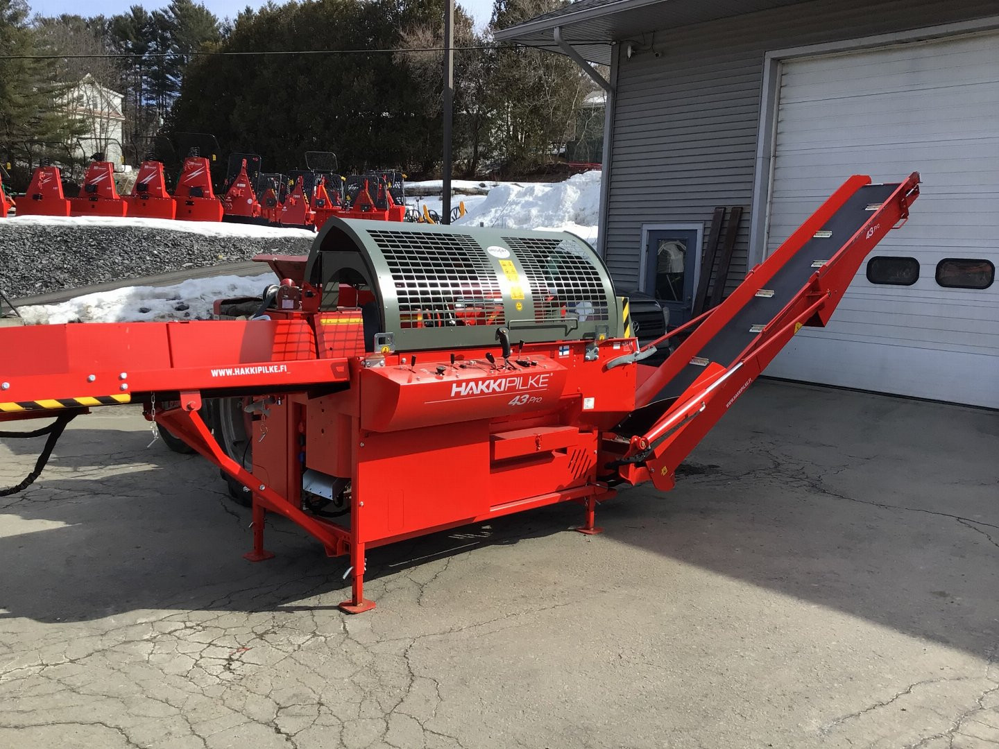 New 2025 Hakki-Pilke 43 Pro Wood Processor