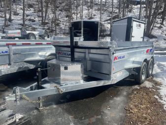 New 2025 K-TRAIL 6x12 10k Dump Trailer