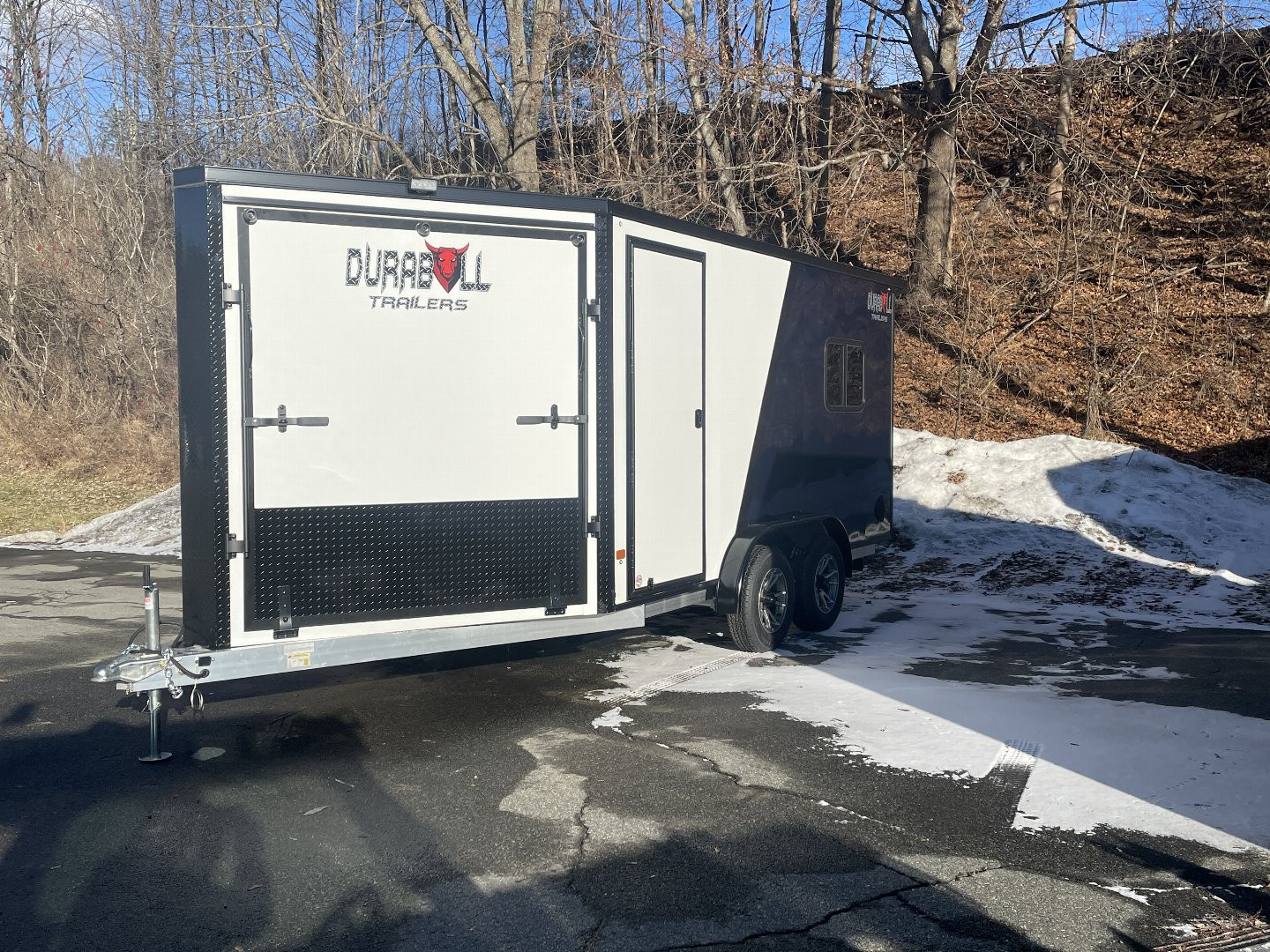 New 2025 Durabull DBSS7.5X14TA Snowmobile Trailer