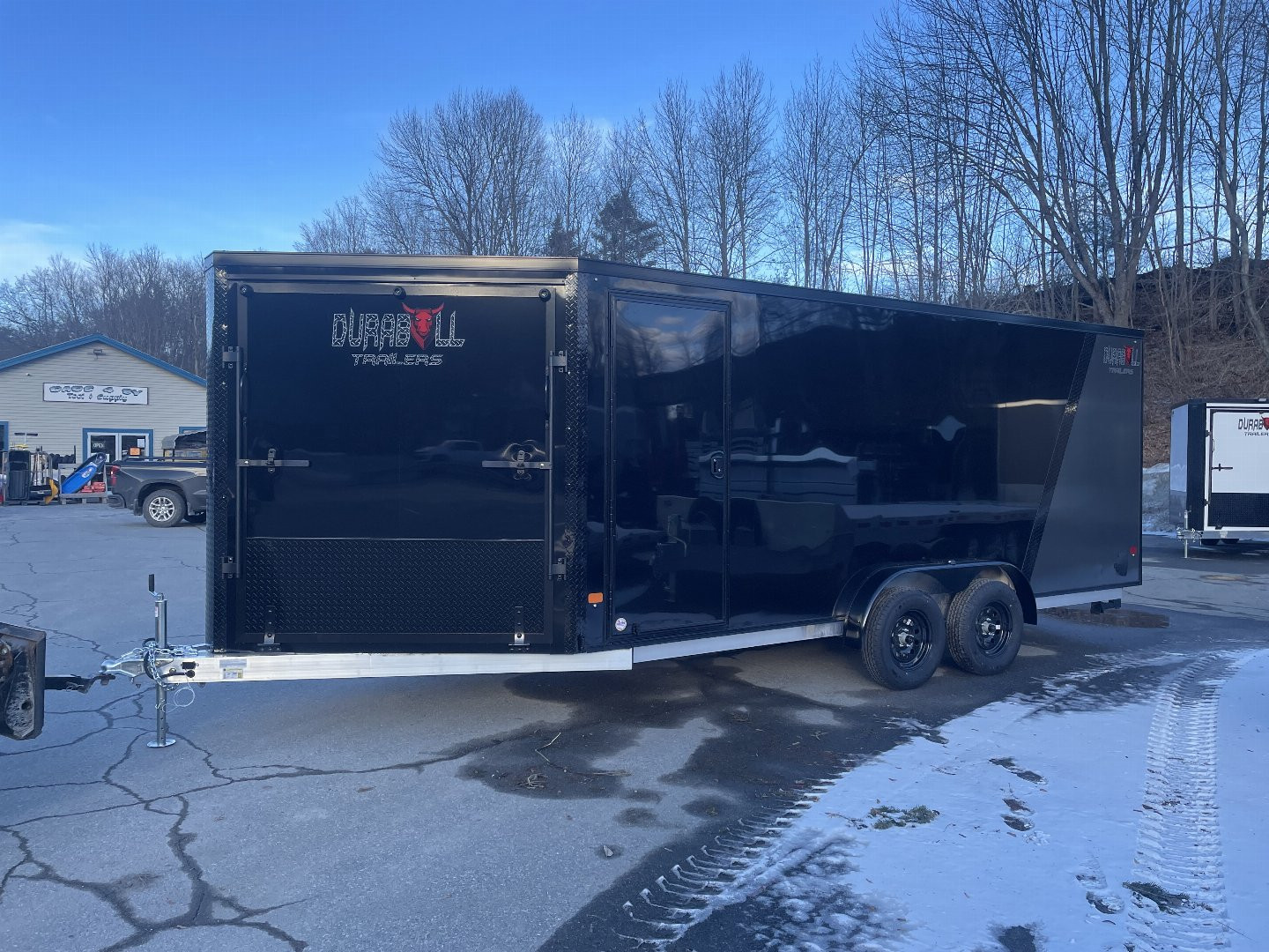 New 2025 Durabull DBSS7.5X18TA Snowmobile Trailer