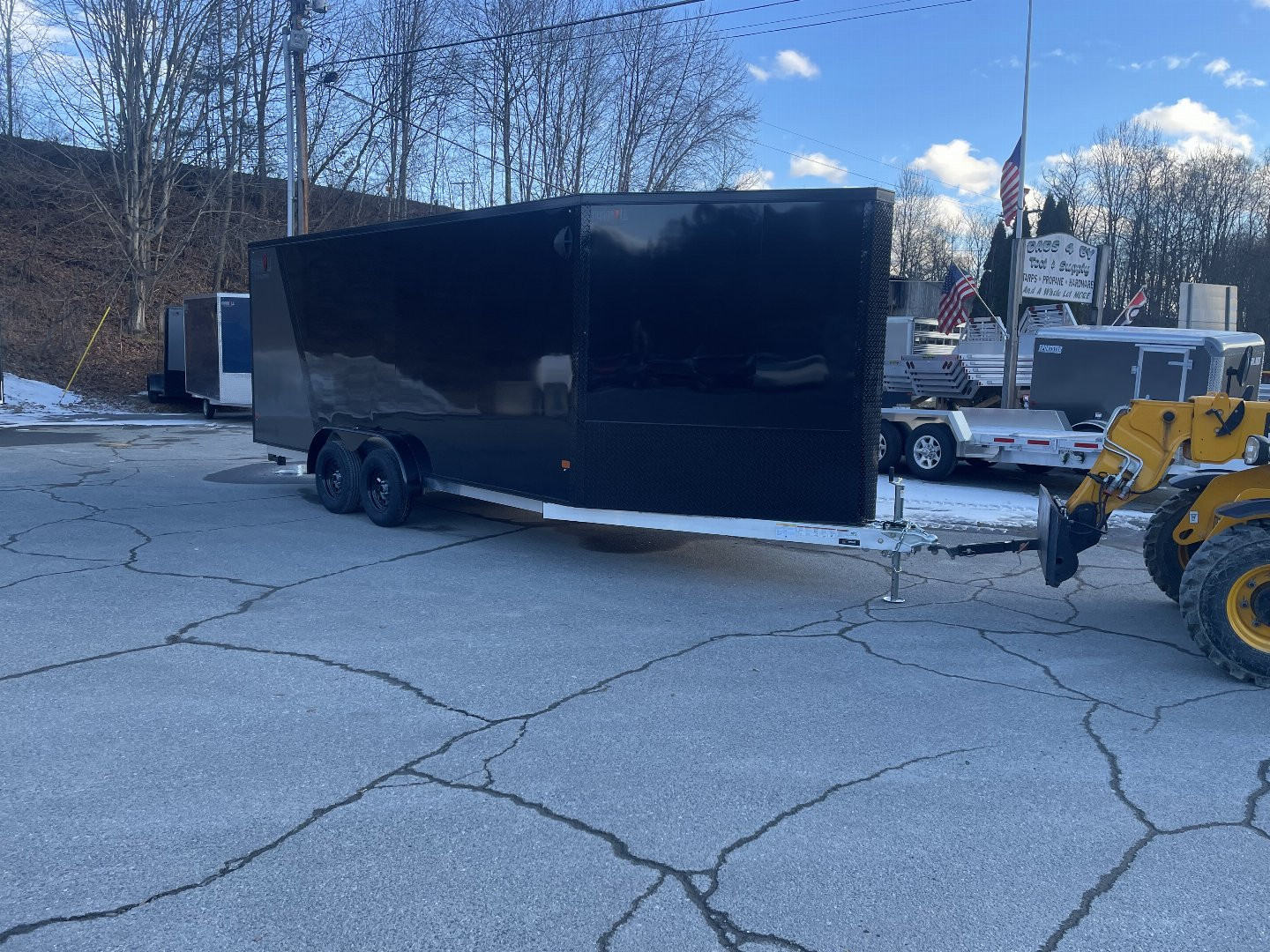 New 2025 Durabull DBSS7.5X18TA Snowmobile Trailer