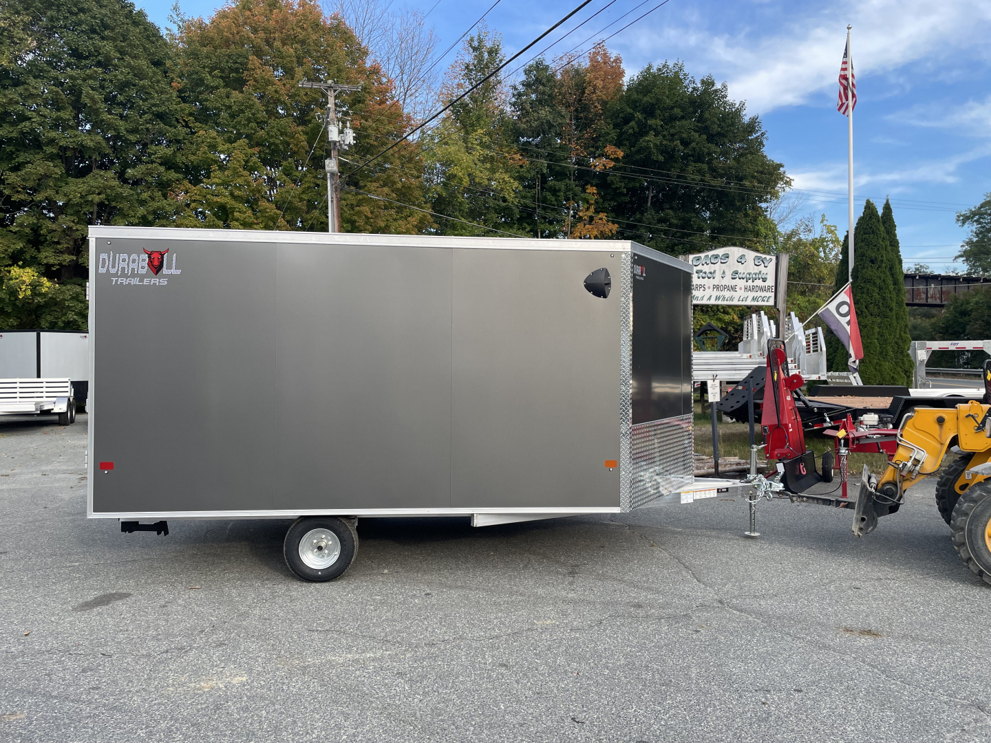 New 2026 Durabull DBMS101X12SA Snowmobile Trailer