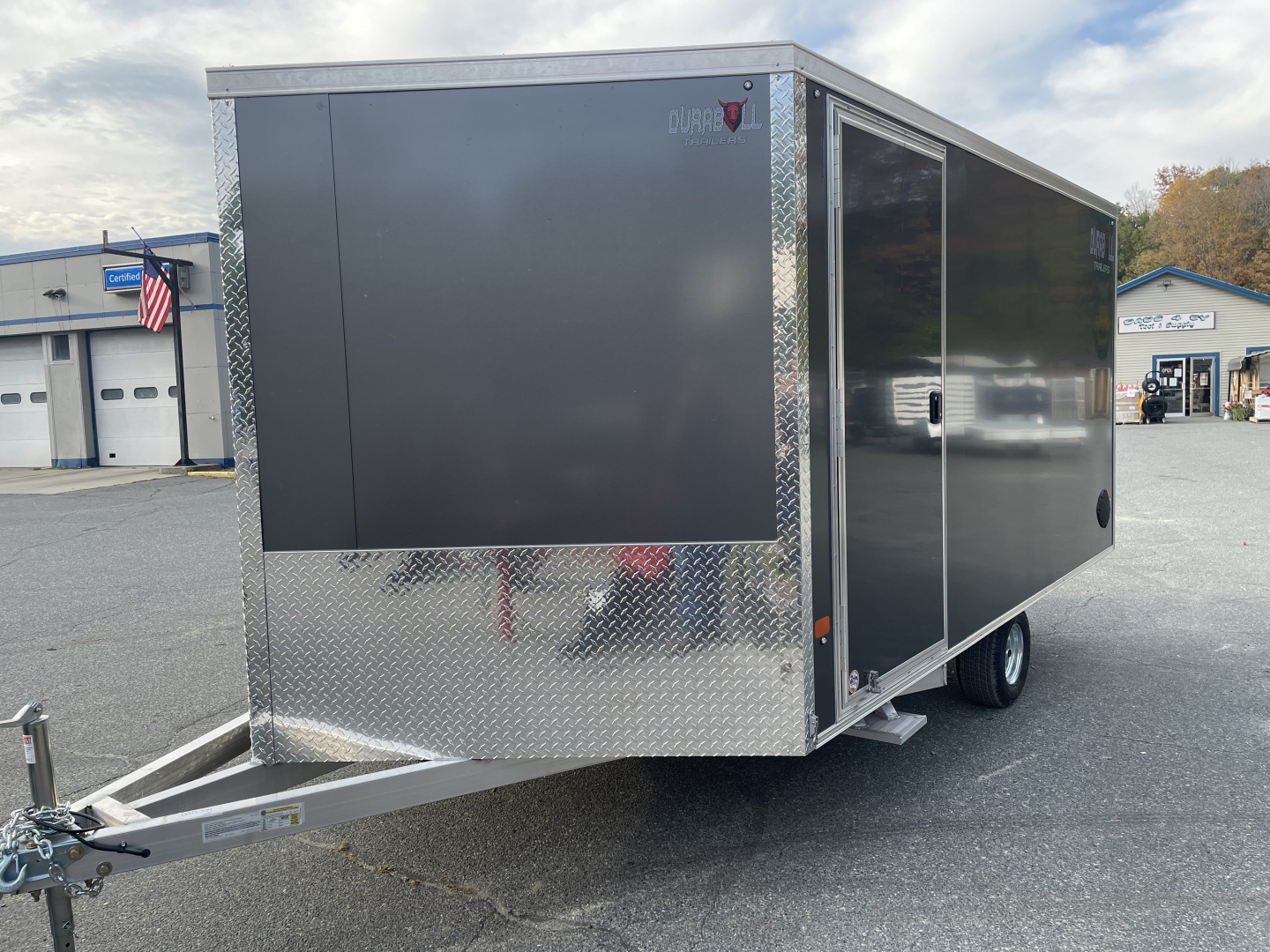 New 2026 Durabull DBMS101X12SA Snowmobile Trailer