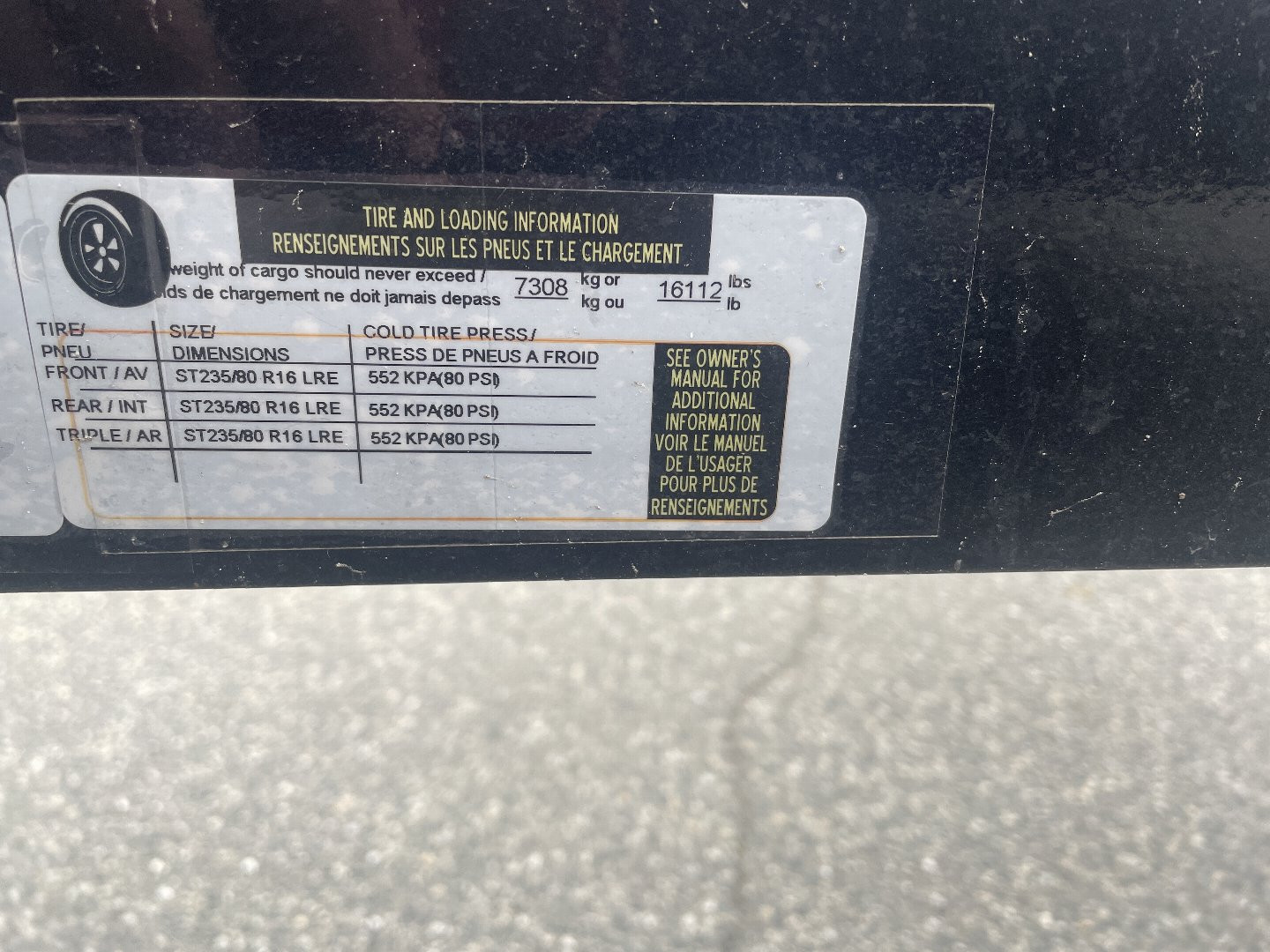 New 2025 Load Trail TH8322073 Equipment Trailer