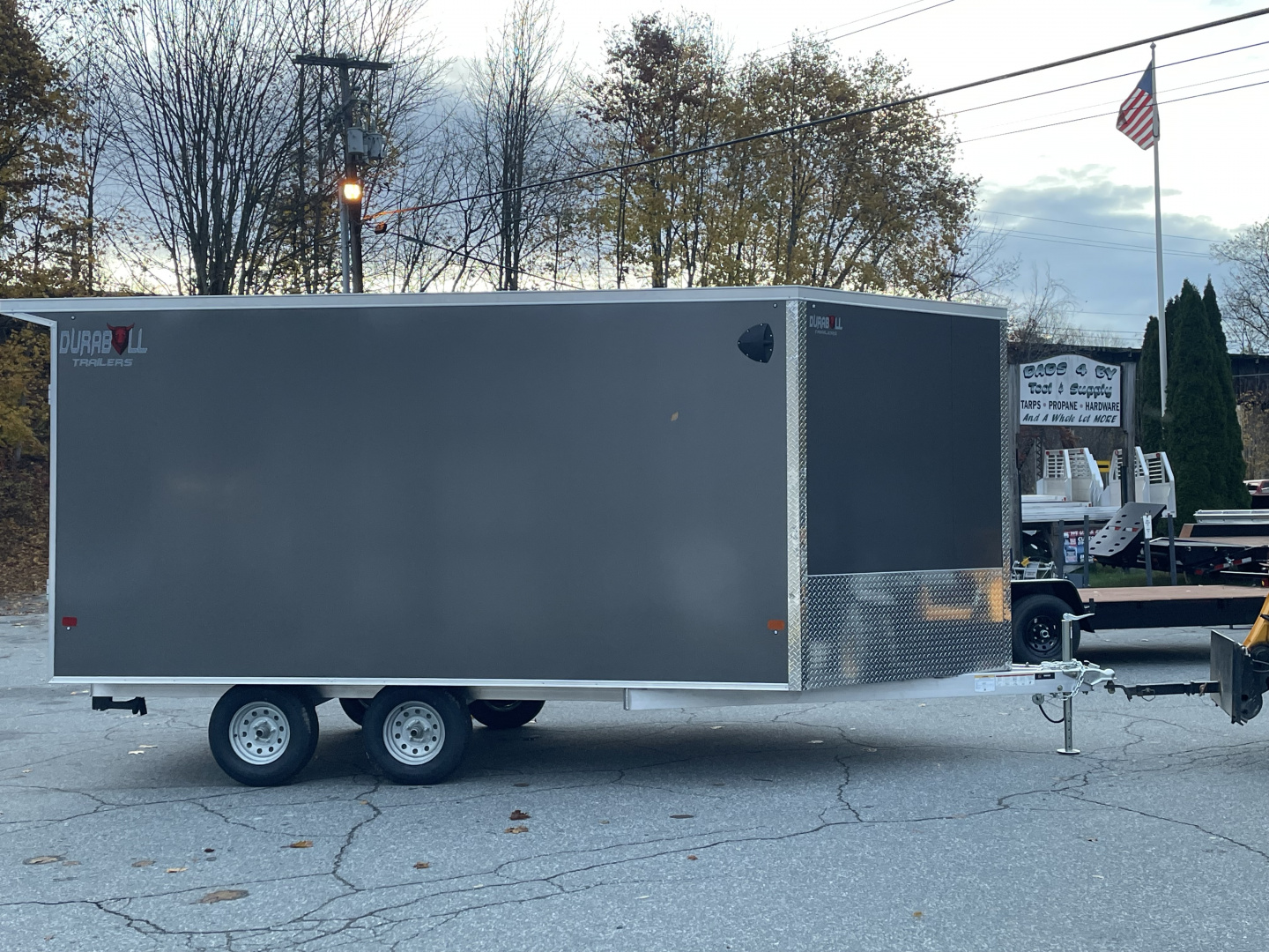 New 2026 Durabull DBMS101X14TA Snowmobile Trailer