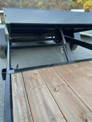 New 2025 BWISE THS17 82x22 17.6K Split Deck Tilt Trailer