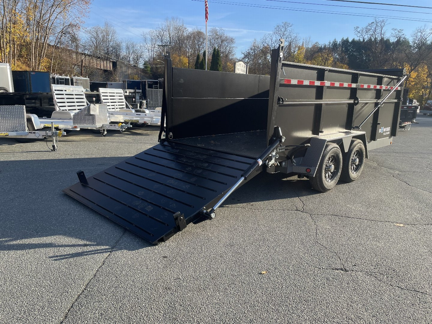 New 2025 BWISE DU15 82x16 15K Ultimate Dump Trailer