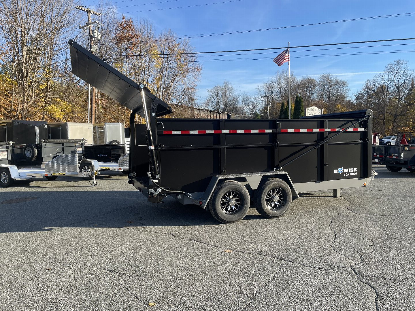 New 2025 BWISE DU15 82x16 15K Ultimate Dump Trailer