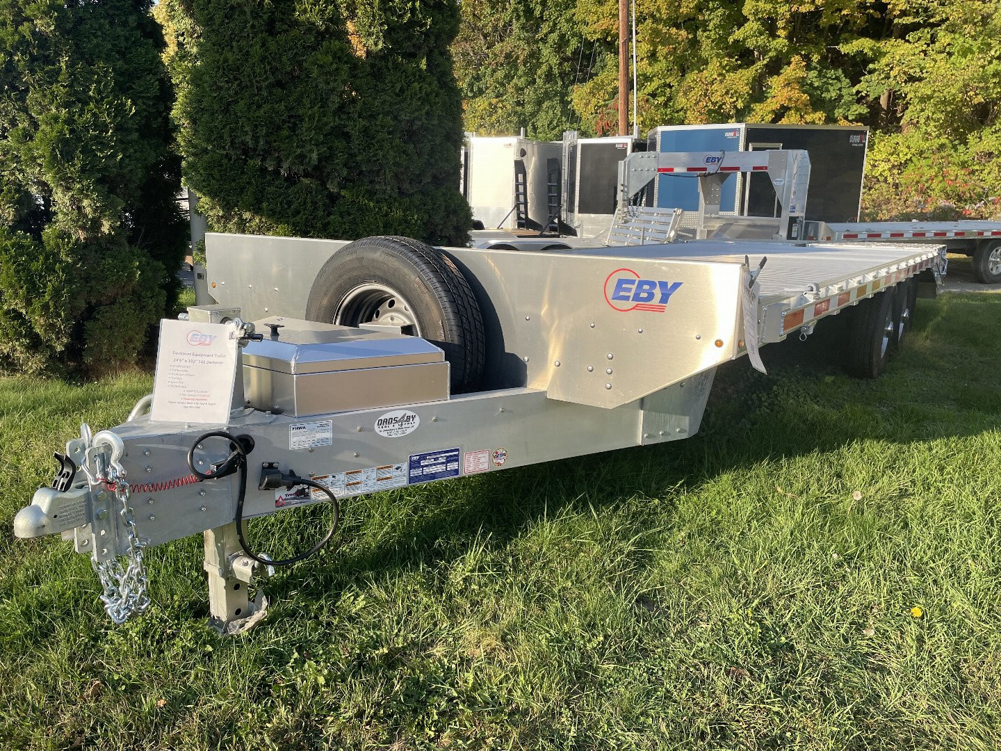 New 2025 EBY Trailers