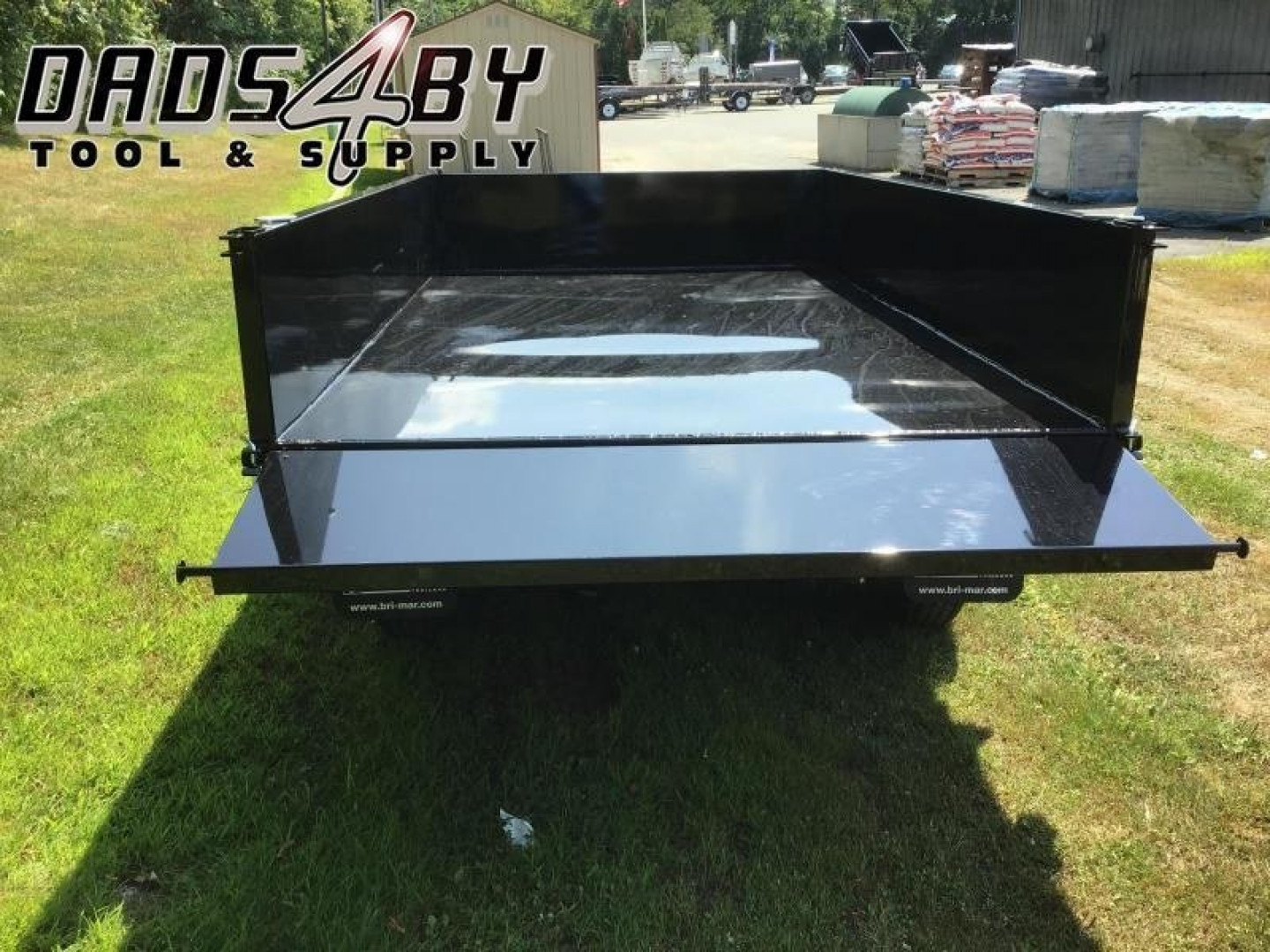 New 2025 BWISE DTR610D-10 6x10 10k Dump Trailer