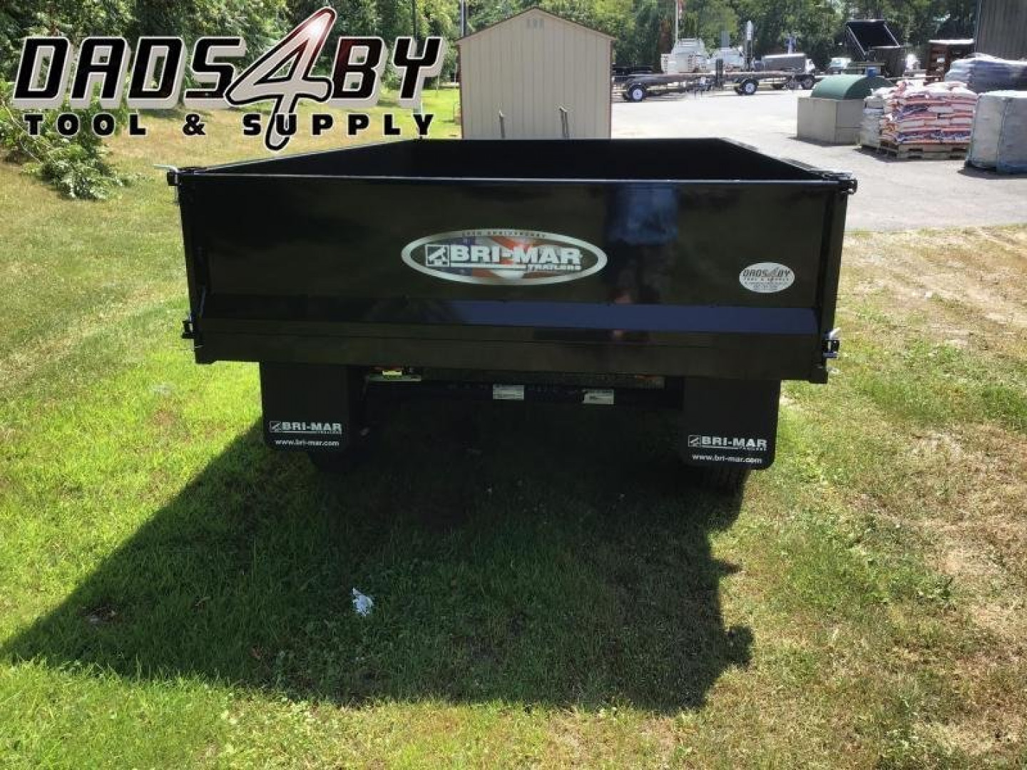 New 2025 BWISE DTR610D-10 6x10 10k Dump Trailer