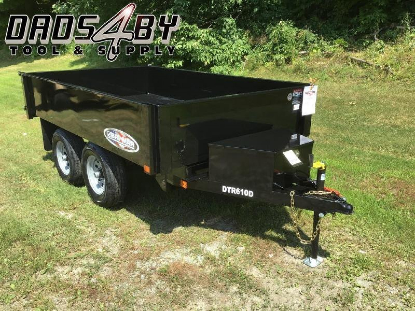New 2025 BWISE DTR610D-10 6x10 10k Dump Trailer