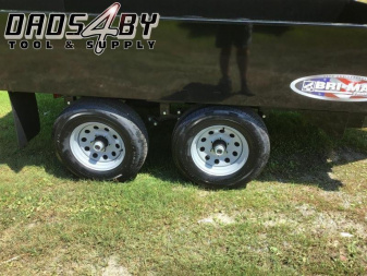 New 2025 BWISE DTR610D-10 6x10 10k Dump Trailer