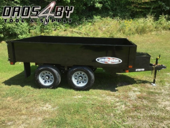 New 2025 BWISE DTR610D-10 6x10 10k Dump Trailer