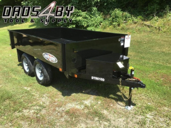 New 2025 BWISE DTR610D-10 6x10 10k Dump Trailer