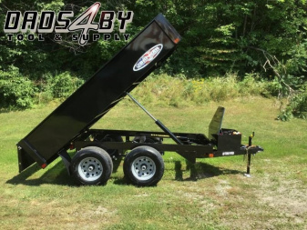 New 2025 BWISE DTR610D-10 6x10 10k Dump Trailer
