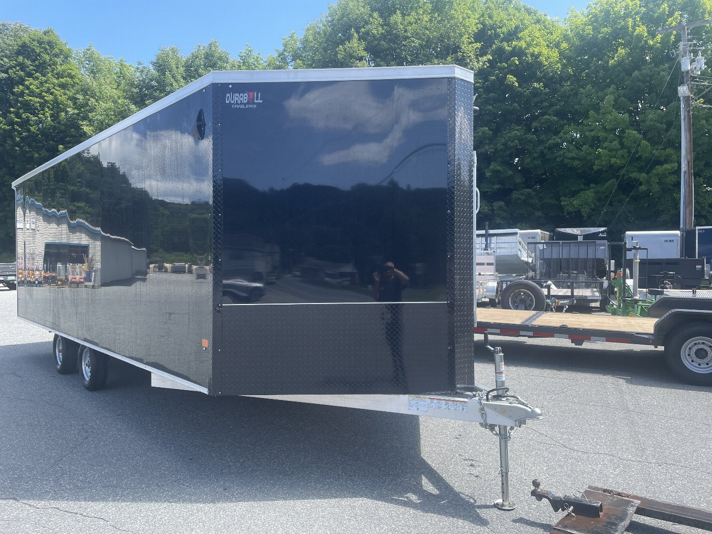New 2024 Durabull DBMS 101X22 TA Snowmobile Trailer