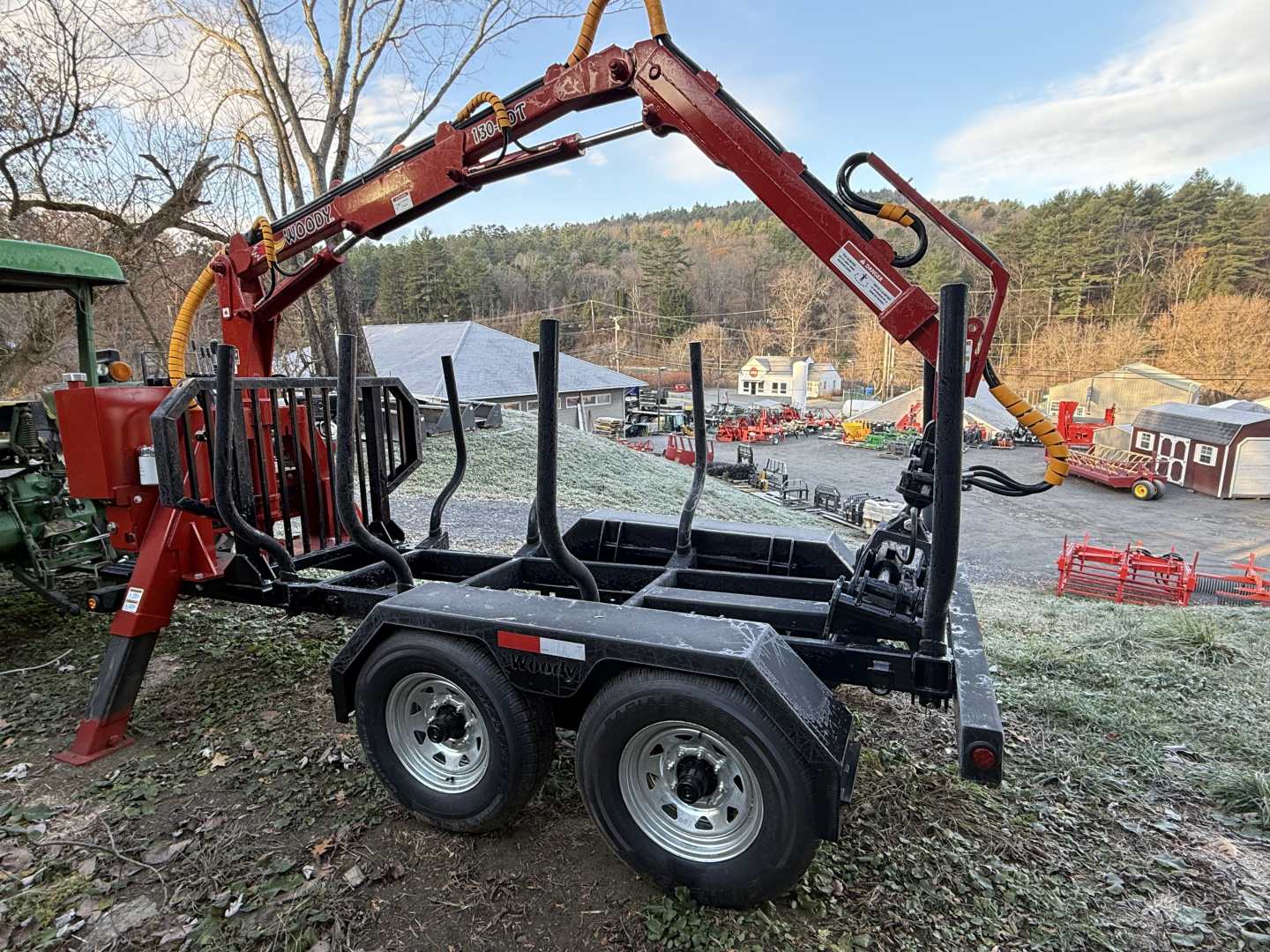 New 2025 Woody 130HD-T LOG TRAILER ON-ROAD