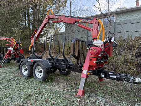 New 2025 Woody 130HD-T LOG TRAILER ON-ROAD