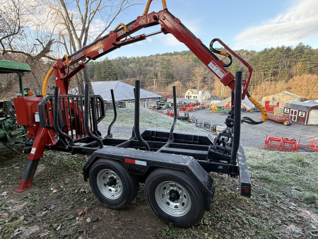 New 2025 Woody 130HD-T LOG TRAILER ON-ROAD