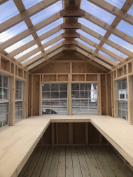 New 2025 Green house Amish Made (Potting Shed)
