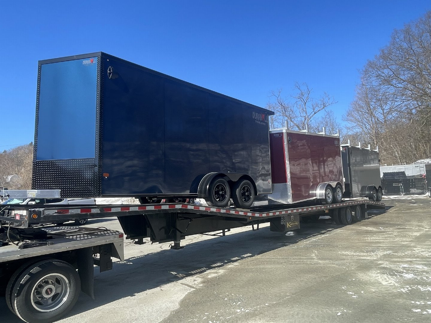 New 2025 Durabull 7X14 TA Contractor Trailer 6'6" Height