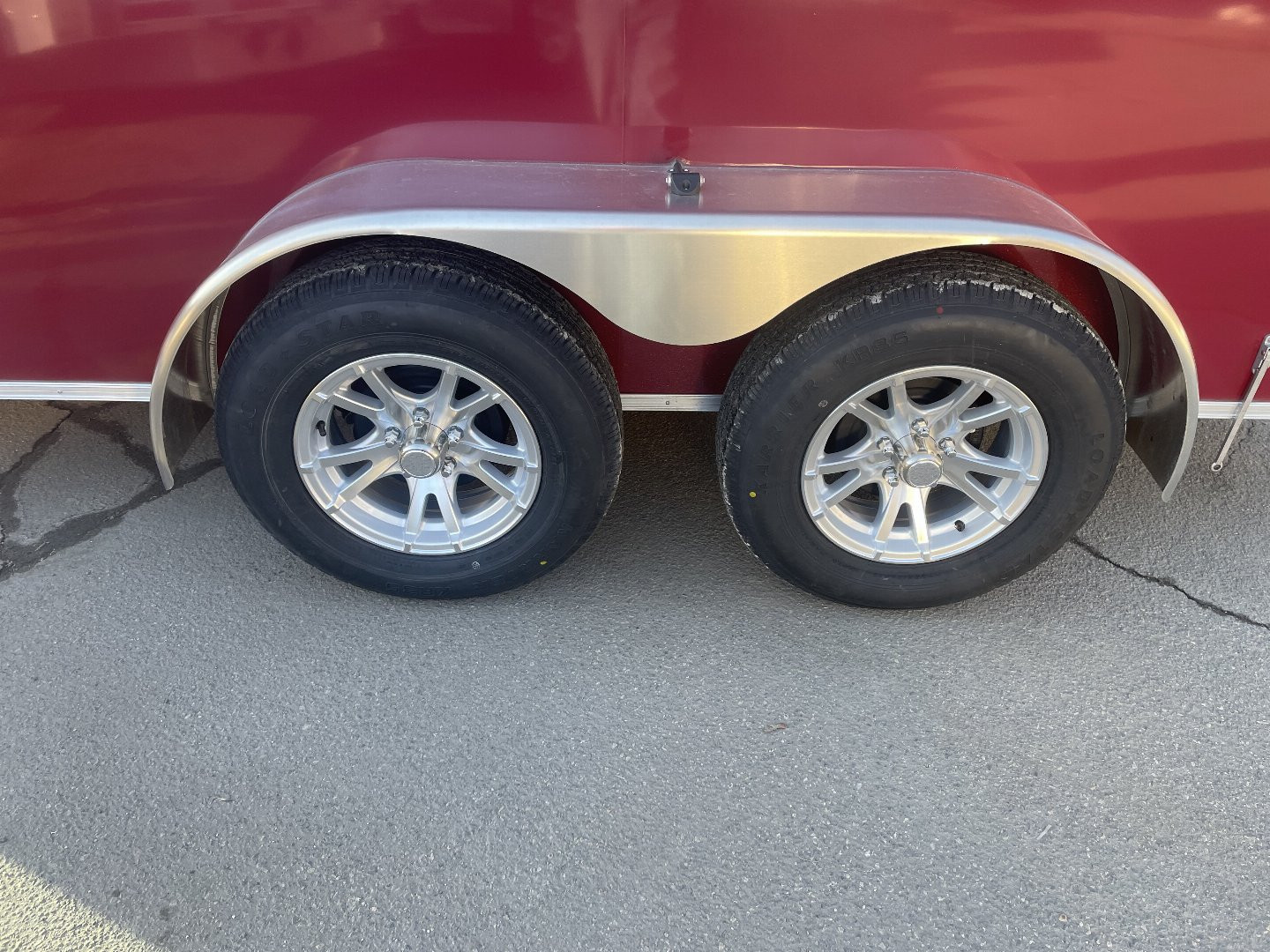 New 2025 Durabull 7X14 TA Contractor Trailer 6'6" Height