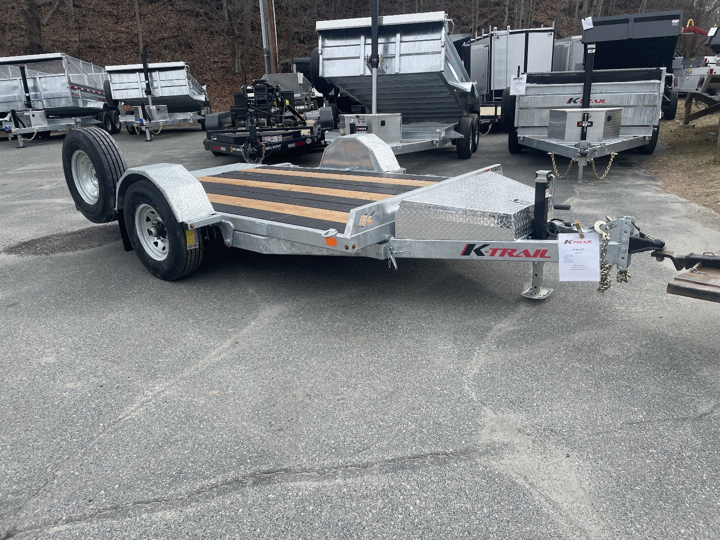 New 2024 K-Trail TI7812-S7 Tilt Trailer