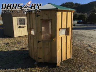 New 2024 OTHER Hexagon Hunting Shack color/Natural Cottage Barns