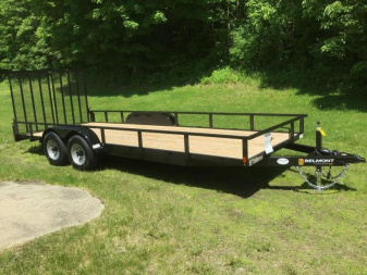 New 2024 BELMONT UT620TA-10K Utility Trailer