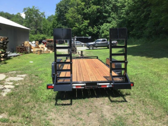New 2026 BWISE EH20-14-HD Equipment Trailer