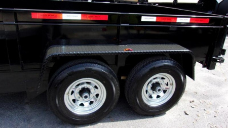 New 2026 BWISE DT712-LP-LE-12 Dump Trailer