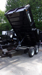 New 2026 BWISE DT712-LP-LE-12 Dump Trailer